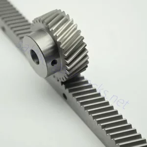 European Standard Custom Cnc Machined Steel Helical Rack and Pinion