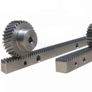 High Precision Custom Helical Straight Round Steel Rack and Pinion